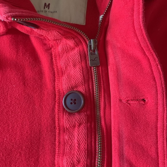 Men’s Hollister heavy duty hoodie jacket, Sz: M - Picture 5 of 6